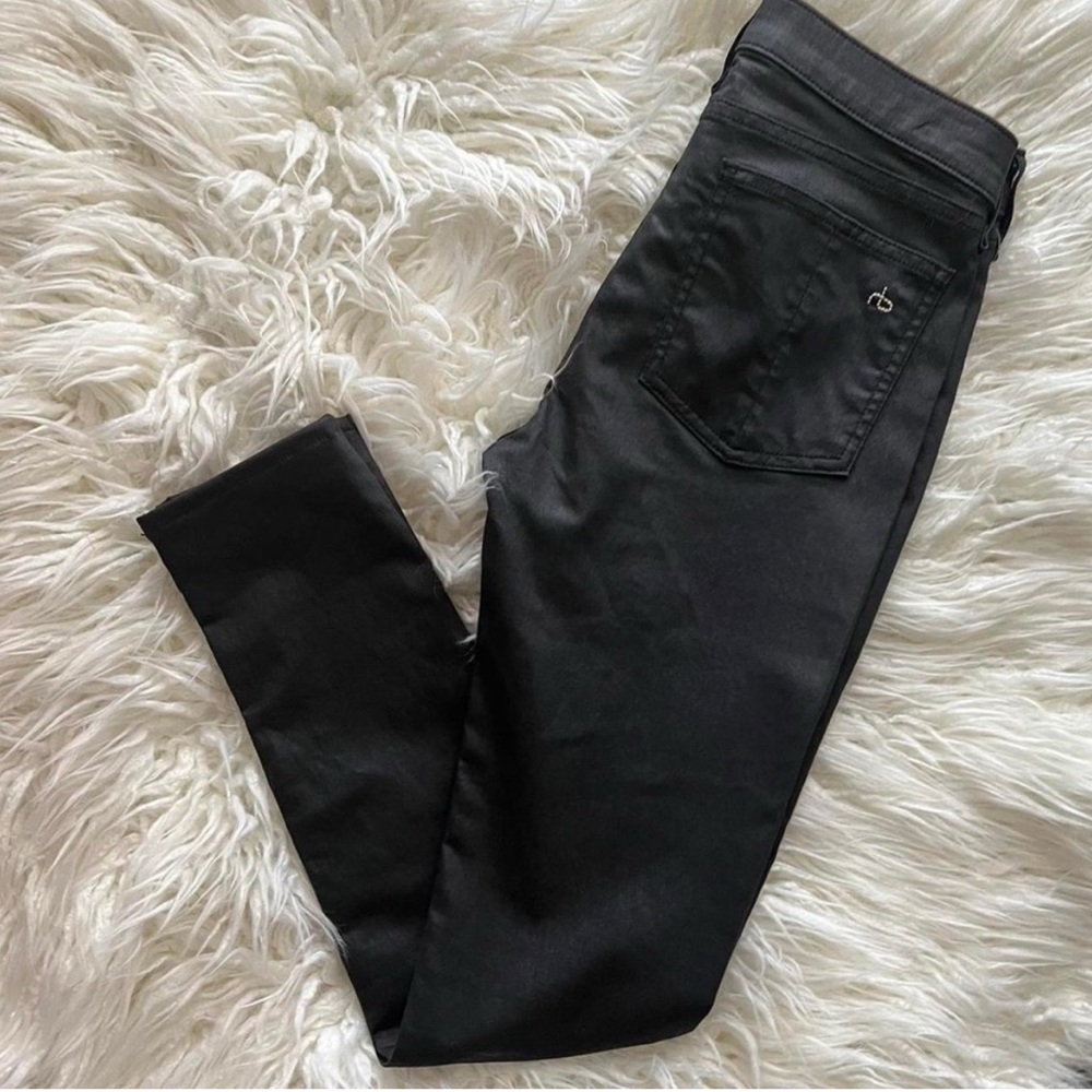 rag & bone Women's Black Skinny Jean Legging